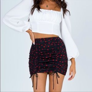 Princess Polly Heart Mini Skirt